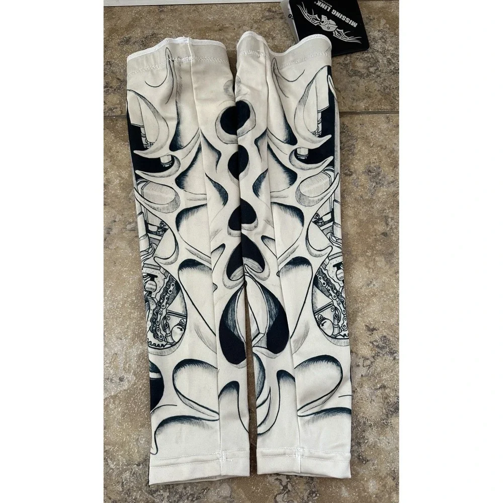 Missing Link SPF 50 Biomechanical  Me  ArmPro Tattoo Compression Sleeves - APBK